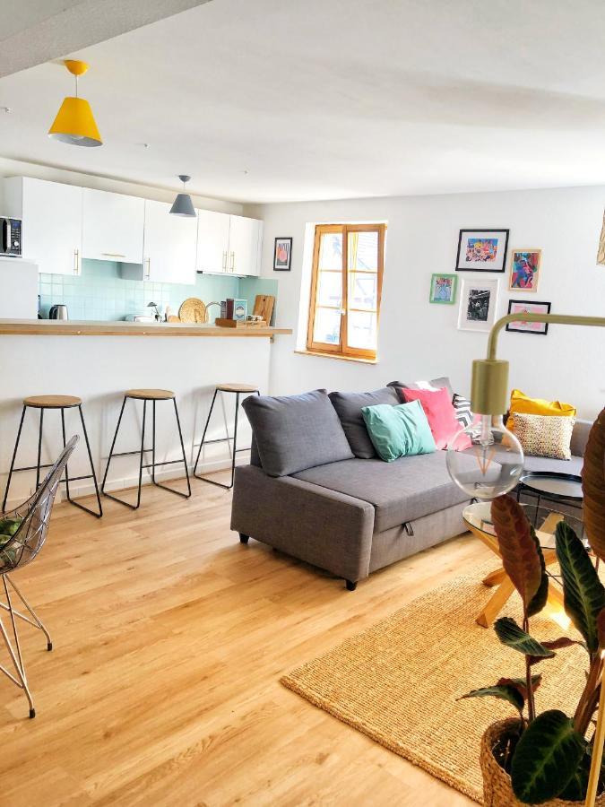 Charming Apartment Basel Border - 3 Bedrooms Hegenheim Luaran gambar
